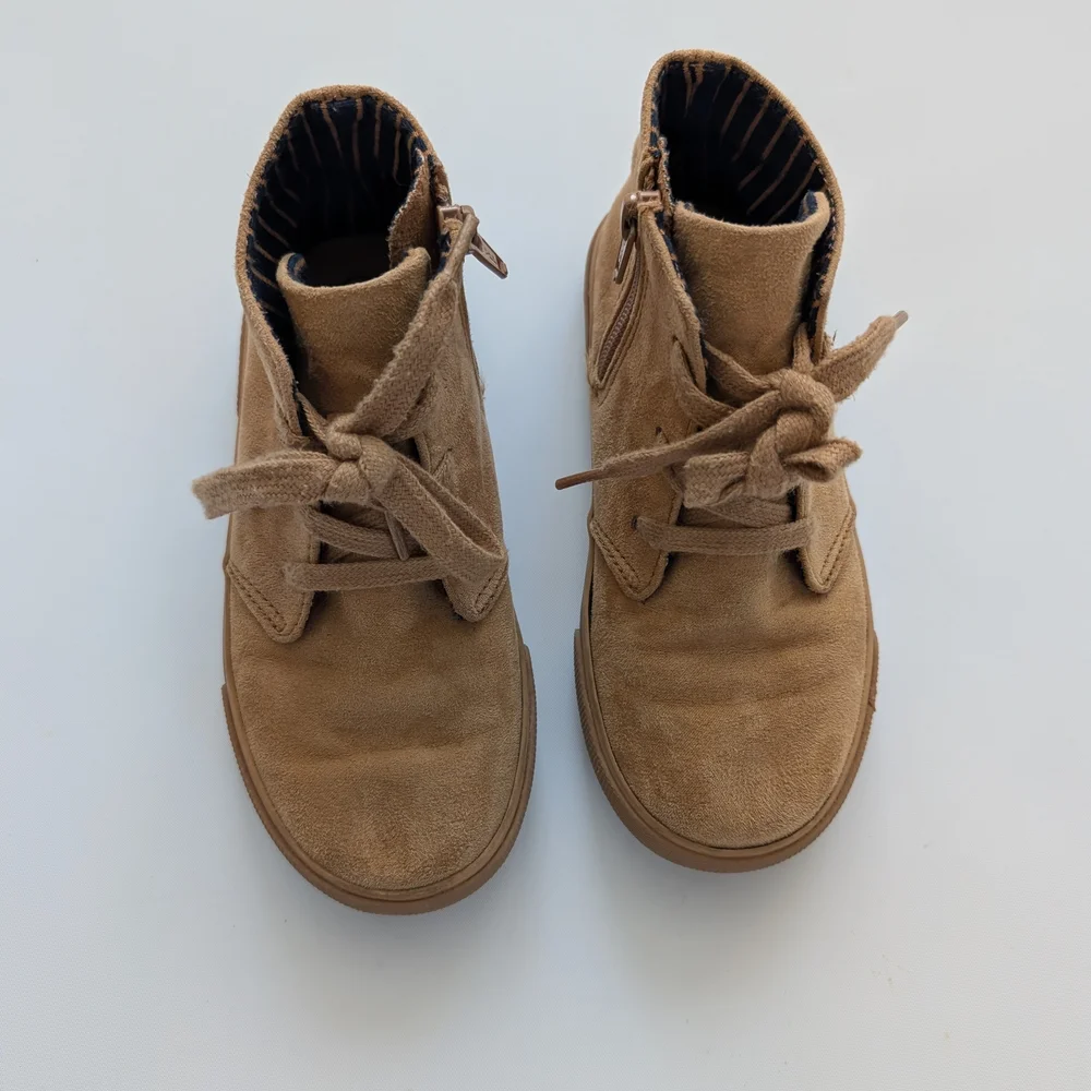 Cat & Jack Tan Kids Boots - 11
